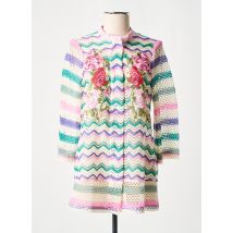 POUPÉE CHIC BY MERCEDES DE MIGUEL - Veste casual rose en polyester - Femme - Taille 40 - Modz