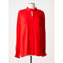 POUPÉE CHIC BY MERCEDES DE MIGUEL - Blouse rouge en viscose - Femme - Taille 38 - Modz