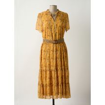 CHRISTINE LAURE - Robe longue jaune en polyester - Femme - Taille 42 - Modz