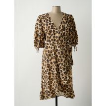 FABIENNE CHAPOT - Robe mi-longue marron en coton - Femme - Taille 42 - Modz