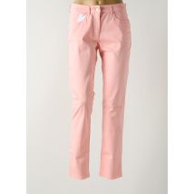 ZERRES - Pantalon slim rose en coton - Femme - Taille 40 - Modz