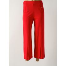 POUPEE CHIC - Pantalon 7/8 rouge en viscose - Femme - Taille 36 - Modz