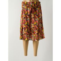 FROGBOX - Jupe mi-longue jaune en viscose - Femme - Taille 40 - Modz