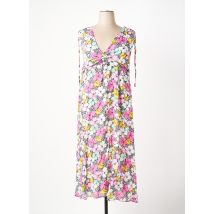 VERDISSIMA - Robe longue rose en viscose - Femme - Taille 38 - Modz