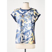THOMAS RABE - T-shirt bleu en viscose - Femme - Taille 38 - Modz