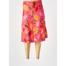 SURKANA - Jupe mi-longue rouge en viscose - Femme - Taille 38 - Modz