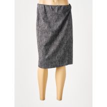 FRANK WALDER - Jupe mi-longue gris en polyester - Femme - Taille 50 - Modz