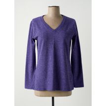 UNICA PLUS - Pull violet en polyester - Femme - Taille 36 - Modz