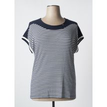 BAGORAZ - T-shirt bleu en viscose - Femme - Taille 40 - Modz
