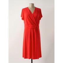 RENATTO BENE - Robe mi-longue rouge en polyester - Femme - Taille 44 - Modz
