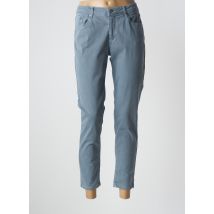 JENSEN - Jeans coupe slim bleu en coton - Femme - Taille 40 - Modz