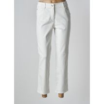 OLSEN - Jeans coupe droite blanc en coton - Femme - Taille 40 - Modz