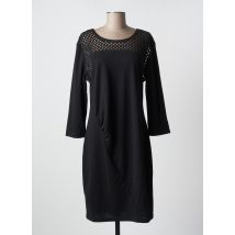 FRANSA - Robe mi-longue noir en viscose - Femme - Taille 42 - Modz