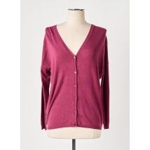 LPB - Gilet manches longues violet en viscose - Femme - Taille 36 - Modz