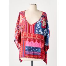 DESIGUAL - Blouse rouge en viscose - Femme - Taille 36 - Modz