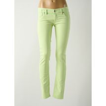 FREESOUL - Jegging vert en coton - Femme - Taille TU - Modz