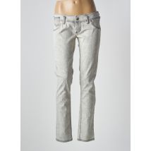 FREE SOUL - Jeans coupe droite gris en coton - Femme - Taille W29 - Modz