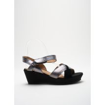 KARSTON - Sandales/Nu pieds noir en cuir - Femme - Taille 37 - Modz