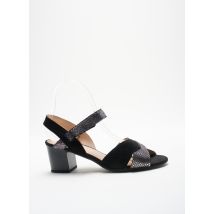 SWEET - Sandales/Nu pieds noir en cuir - Femme - Taille 35 - Modz