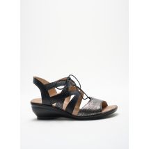 SWEET - Sandales/Nu pieds noir en cuir - Femme - Taille 36 - Modz