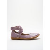 NOËL - Ballerines violet en cuir - Fille - Taille 36 - Modz