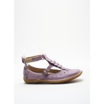 NOËL - Ballerines violet en cuir - Fille - Taille 33 - Modz