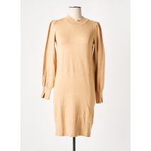 CAMAIEU - Robe pull beige en viscose - Femme - Taille 36 - Modz
