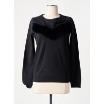 CAMAIEU - Sweat-shirt noir en coton - Femme - Taille 34 - Modz
