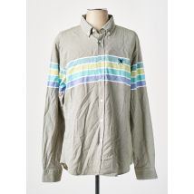 AUDEN CAVILL - Chemise manches longues vert en coton - Homme - Taille XL - Modz