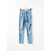 ALCOTT - Jean coupe Mom bleu en coton - Femme - Taille 34 - Modz