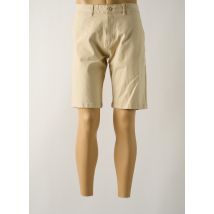 BILL TORNADE - Bermuda beige en coton - Homme - Taille 50 - Modz
