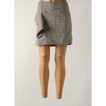 CAMAIEU - Jupe courte gris en polyester - Femme - Taille 44 - Modz