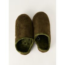 BILLTORNADE - Chaussons/Pantoufles vert en textile - Femme - Taille 42 - Modz