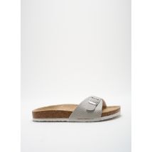 MANOUKIAN - Mules/Sabots gris en autre matiere - Femme - Taille 39 - Modz