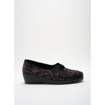 ROHDE - Chaussons/Pantoufles noir en textile - Femme - Taille 42 - Modz