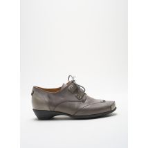 LUXAT - Chaussures de confort gris en cuir - Femme - Taille 37 - Modz