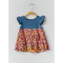 BABY BOL - Robe mi-longue bleu en lyocell - Fille - Taille TU - Modz