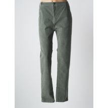 IMPAQT - Pantalon slim vert en coton - Femme - Taille 48 - Modz