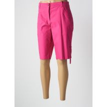 ÉTYMOLOGIE - Bermuda rose en coton - Femme - Taille 44 - Modz
