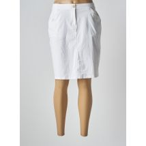 THALASSA - Jupe mi-longue blanc en coton - Femme - Taille 42 - Modz
