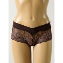 CHANTELLE - Shorty marron en polyester - Femme - Taille 42 - Modz
