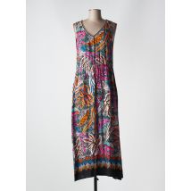 MASSANA - Robe longue noir en viscose - Femme - Taille 40 - Modz