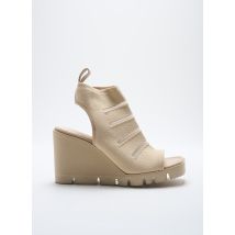 LODI - Sandales/Nu pieds beige en textile - Femme - Taille 39 - Modz