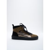 REGARD - Baskets vert en cuir - Femme - Taille 37 - Modz