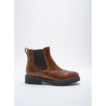 NERO GIARDINI - Bottines/Boots marron en cuir - Femme - Taille 35 - Modz