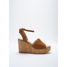 NERO GIARDINI - Sandales/Nu pieds marron en cuir - Femme - Taille 41 - Modz