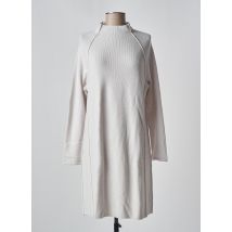 GRAN SASSO - Robe pull gris en laine vierge - Femme - Taille 40 - Modz