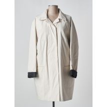 ASPESI - Manteau long beige en coton - Femme - Taille 34 - Modz