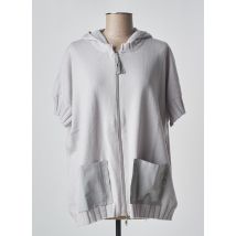 GRAN SASSO - Veste casual gris en cachemire - Femme - Taille 40 - Modz