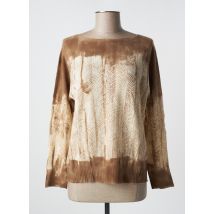 GRAN SASSO - Pull marron en cachemire - Femme - Taille 38 - Modz